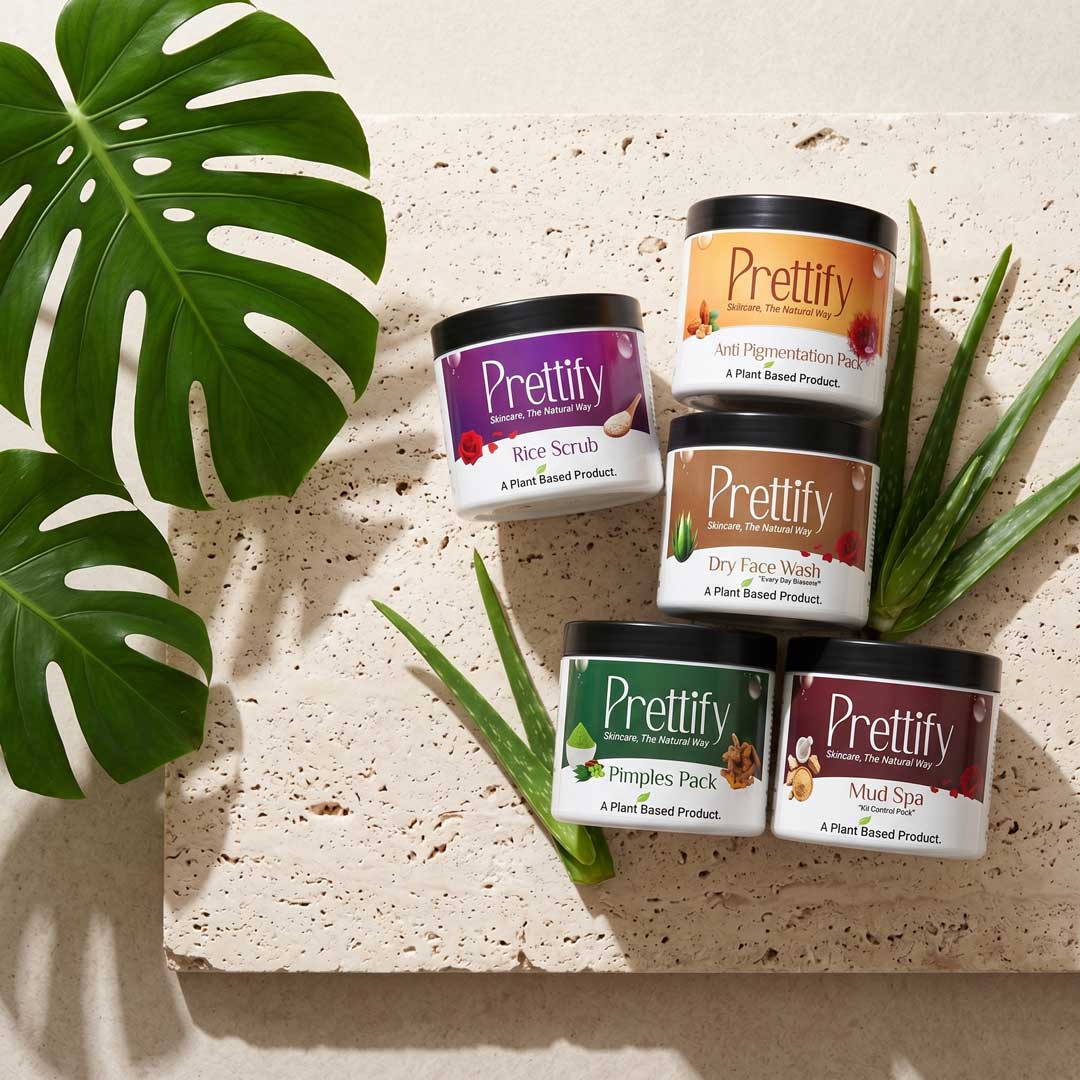 Prettify natural skincare trial packs